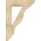 Ekena Millwork Funston Slat Rough Sawn Bracket w/ Offset Brace, Douglas Fir, 8"W x 30"D x 42"H BKT0806X30X42FST06RDF - alternate 4